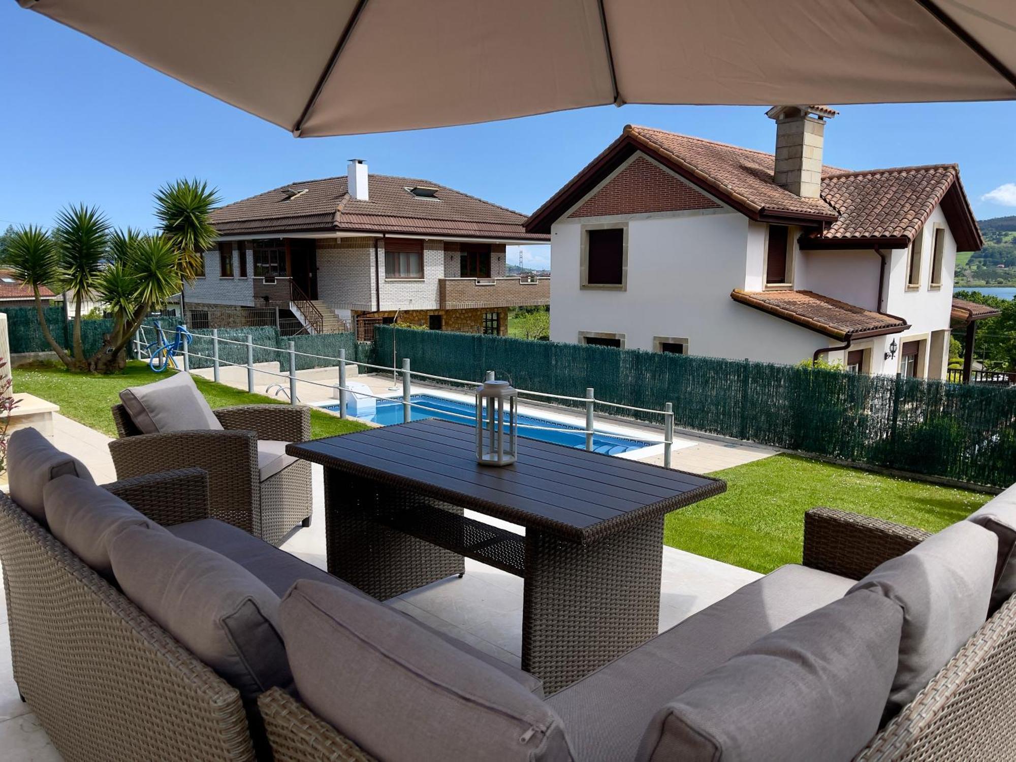 Villa Los Olivos Bárcena de Cicero Exteriér fotografie