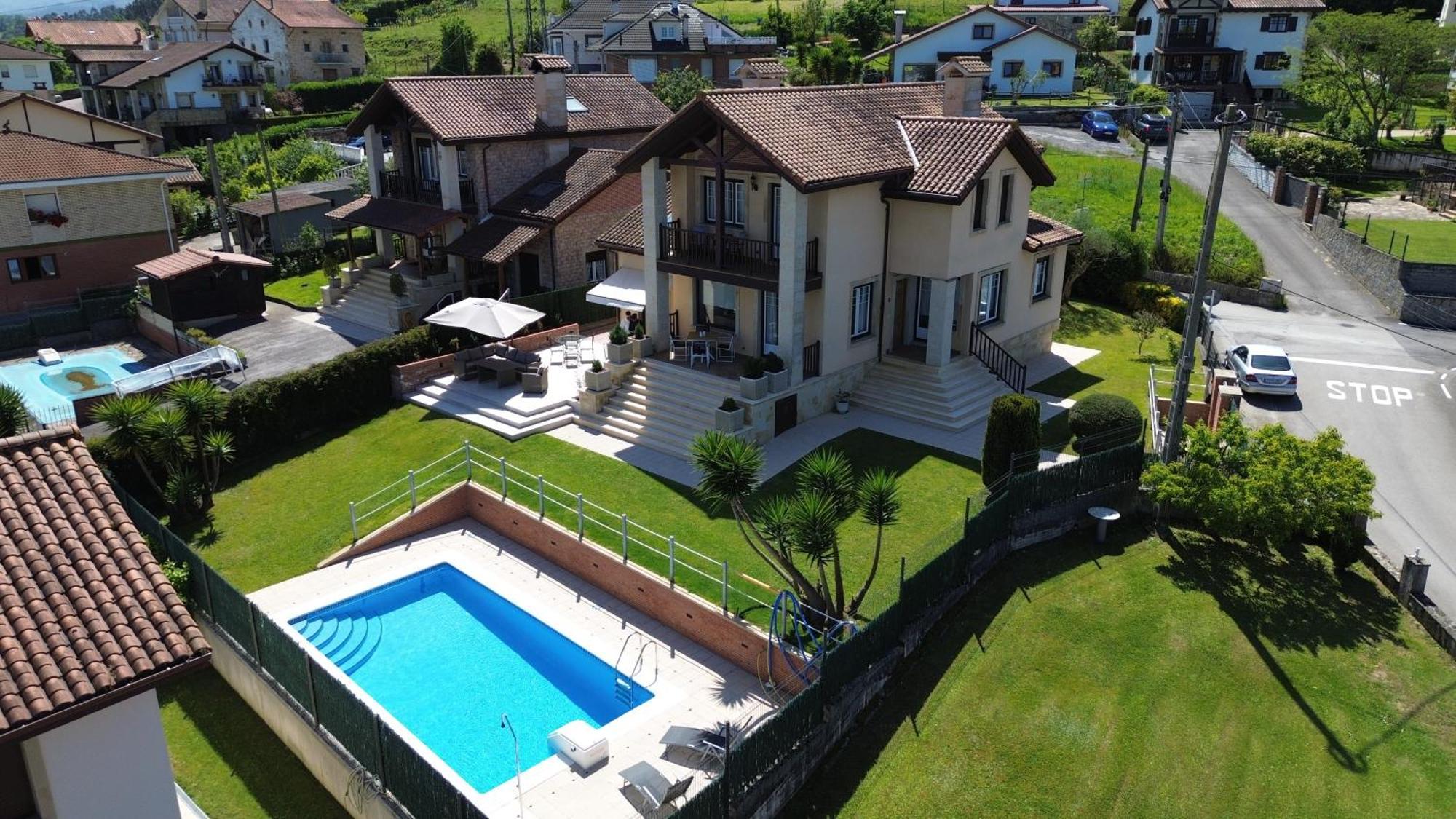 Villa Los Olivos Bárcena de Cicero Exteriér fotografie