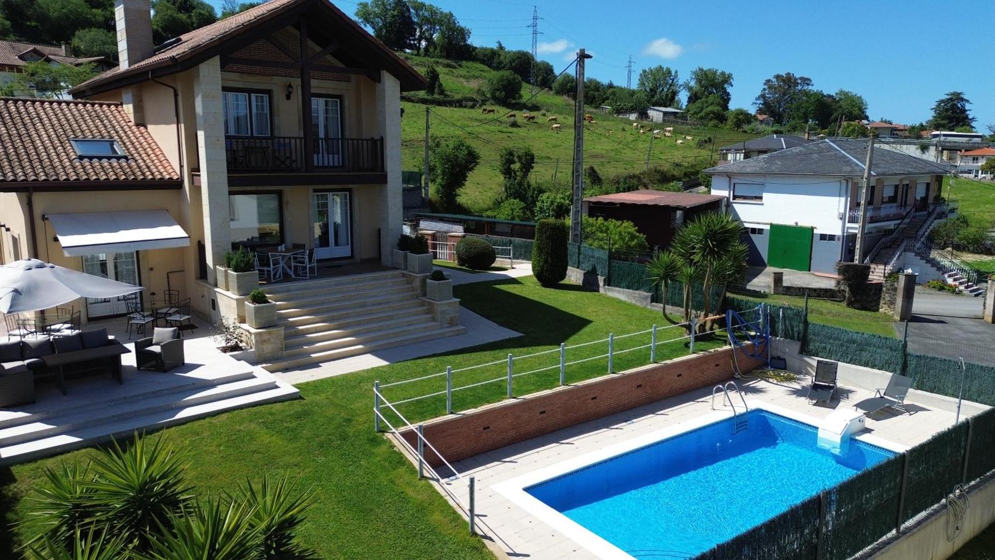 Villa Los Olivos Bárcena de Cicero Exteriér fotografie